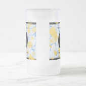 18エレガント周年記念結婚会 フロストグラスビールジョッキ (中央)