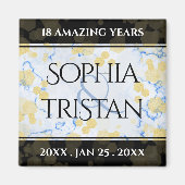 18エレガント周年記念結婚会 マグネット (正面)