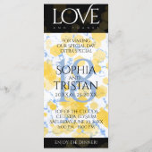 18エレガント周年記念結婚会 メニュー (裏面)