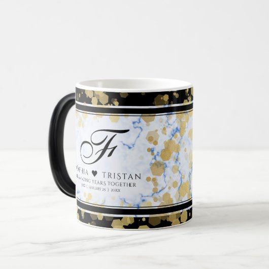 18エレガント周年記念結婚会 モーフィングマグカップ (正面左)