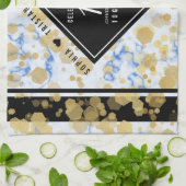 18エレガント周年記念 キッチンタオル (折り畳み)