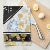 18エレガント周年記念 キッチンタオル (四つ折り)