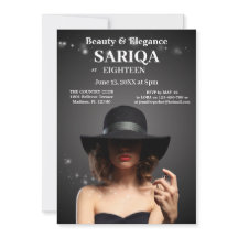 18エレガント番目の誕生日-美しいと恵み