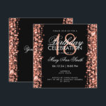 18エレガントthバースデーパーティースパクルズバラ金ゴールド 招待状<br><div class="desc">18エレガントth Birthday Party Sparklesバラ金ゴールド招待テンプレート。ライト、ストリング、キラキラを搭載。一致する製品が利用可能。</div>