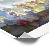 #18スラブのリンデンの木の下のオマレディナの誓い ポスター (角)