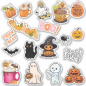 18ハロウィーンプランナー&バインダー用ステッカーパッカー シール (正面)