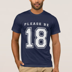 18ワイシャツがあって下さい Tシャツ