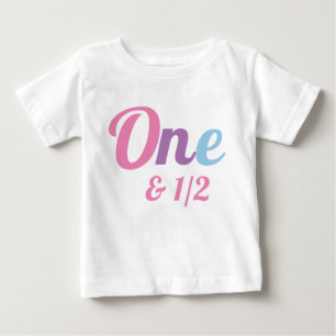 18ヶ月半誕生日ベビーTシャツ ベビーTシャツ
