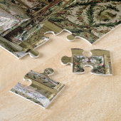 18世紀な王室のなベッド、おそらく(写真) ジグソーパズル (側面)