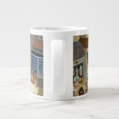 18世紀なMayfairの家畜市 ジャンボコーヒーマグカップ (裏面)