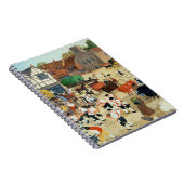 18世紀なMayfairの家畜市 ノートブック (右側)