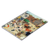 18世紀なMayfairの家畜市 ノートブック (左側)