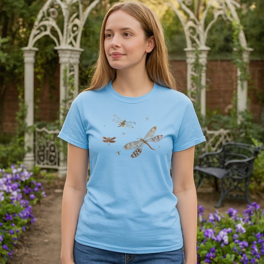 18世紀のトンボの芸術 Tシャツ