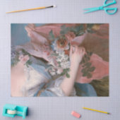 18世紀の乙女 薄葉紙 (クラフト)