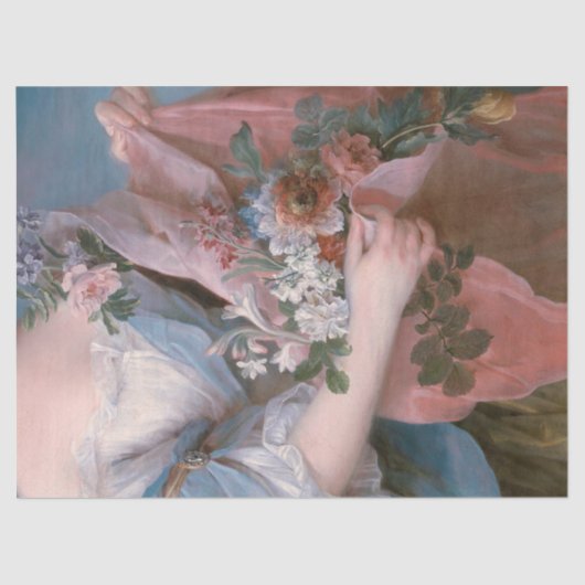 18世紀の乙女 薄葉紙 (正面)