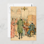 18世紀の社会化 ポストカード (正面/裏面)