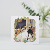 18世紀の結婚式・仮装舞踏会の招待状 招待状 (スタンド正面)