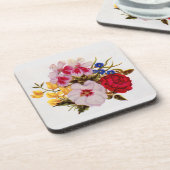 18世紀の花束花 コースター (左側)