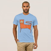 18世紀イギリスのプリミティブライオン Tシャツ (正面フル)