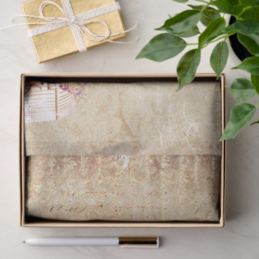 18世紀エフェメフランスのラ 薄葉紙 (ギフト)