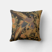 18世紀キジ日本のの装飾の枕 クッション (裏面)