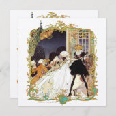 18世紀コスチューム・ボール・招待状 招待状 (正面/裏面)