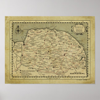 18世紀ノーフォーク ポスター