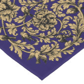 18世紀バロック・ロココつる植物&バードパターン ショートテーブルランナー (コーナー)