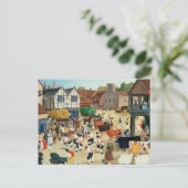 18世紀メイフェア牛市場 ポストカード (スタンド正面)