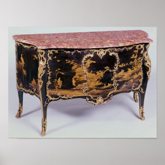 18世紀半フランスのばのコンモード ポスター (正面)