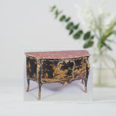 18世紀半フランスのばのコンモード ポストカード (スタンド正面)