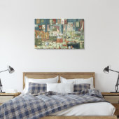 18世紀半中国のば（セラ） キャンバスプリント (インサイチュ (寝室))