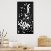 18世紀美術日本の ポスター (キッチン)