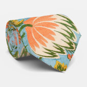 18世紀花の模様 ネクタイ (ロール)