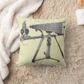 18世紀顕微鏡アンティーク科学楽器 クッション (ブランケット)