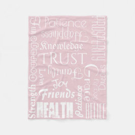 18並外れた人生の願いの毛布、フリース フリースブランケット