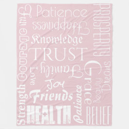 18並外れた人生の願いの毛布、フリース フリースブランケット