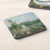 18中国の世紀の英語庭園の館 コースター (左側)