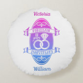 18伝統的磁器創立結婚18周年 ラウンドクッション (裏面)