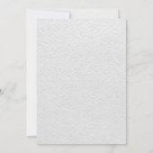 18写真コラージュハート図形の日付の保存 招待状 (裏面)