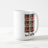 18写真コラージュ南誕生日ギフト コーヒーマグカップ (正面右)