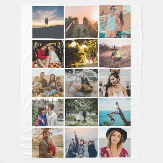 18写真 フリースブランケット (正面)