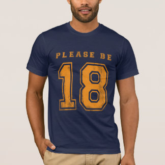 18動揺してなワイシャツがあって下さい Tシャツ