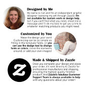 18卓の結婚式座席表 白と金のフリル ポスター