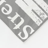 18名パーソナライズされた又は単語が希望最高のするフリース フリースブランケット (角)