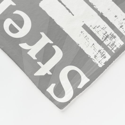 18名パーソナライズされた又は単語が希望最高のするフリース フリースブランケット (角)