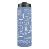 18名パーソナライズされた又は願い最高のの語 タンブラー (正面)