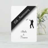 18周年結婚記念日招待状 招待状 (スタンド正面)