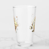 18周年結婚記念磁器の猫の目 タンブラーグラス (右)