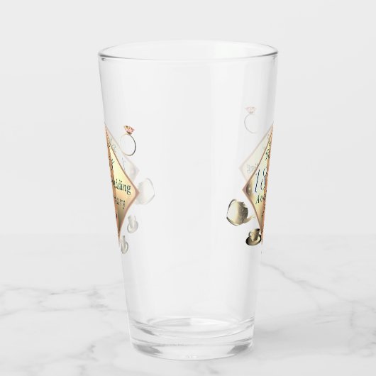 18周年結婚記念磁器の猫の目 タンブラーグラス (右)